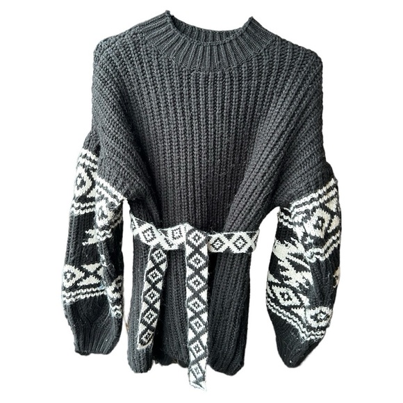 Sachin & Babi Griffin Bicolor Knit Sweater - Picture 2 of 8